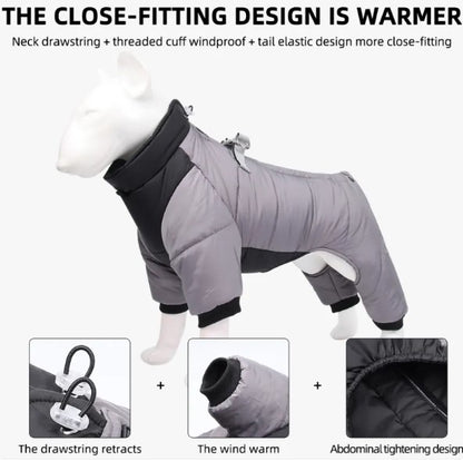 Winter Warmth Dog Jumpsuit