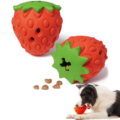 Strawberry Fun Dog Puzzle Toy